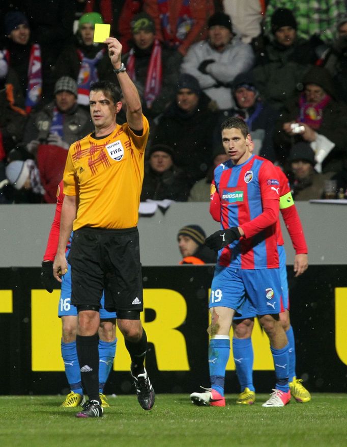 Fotbal, Evropská liga, Plzeň - Neapol: rozhodčí Viktor Kassai  a Jan Kovařík