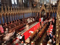 Westminsterská katedrála. Právě tady snoubence oddá arcibiskup z Canterbury Rowan Williams.