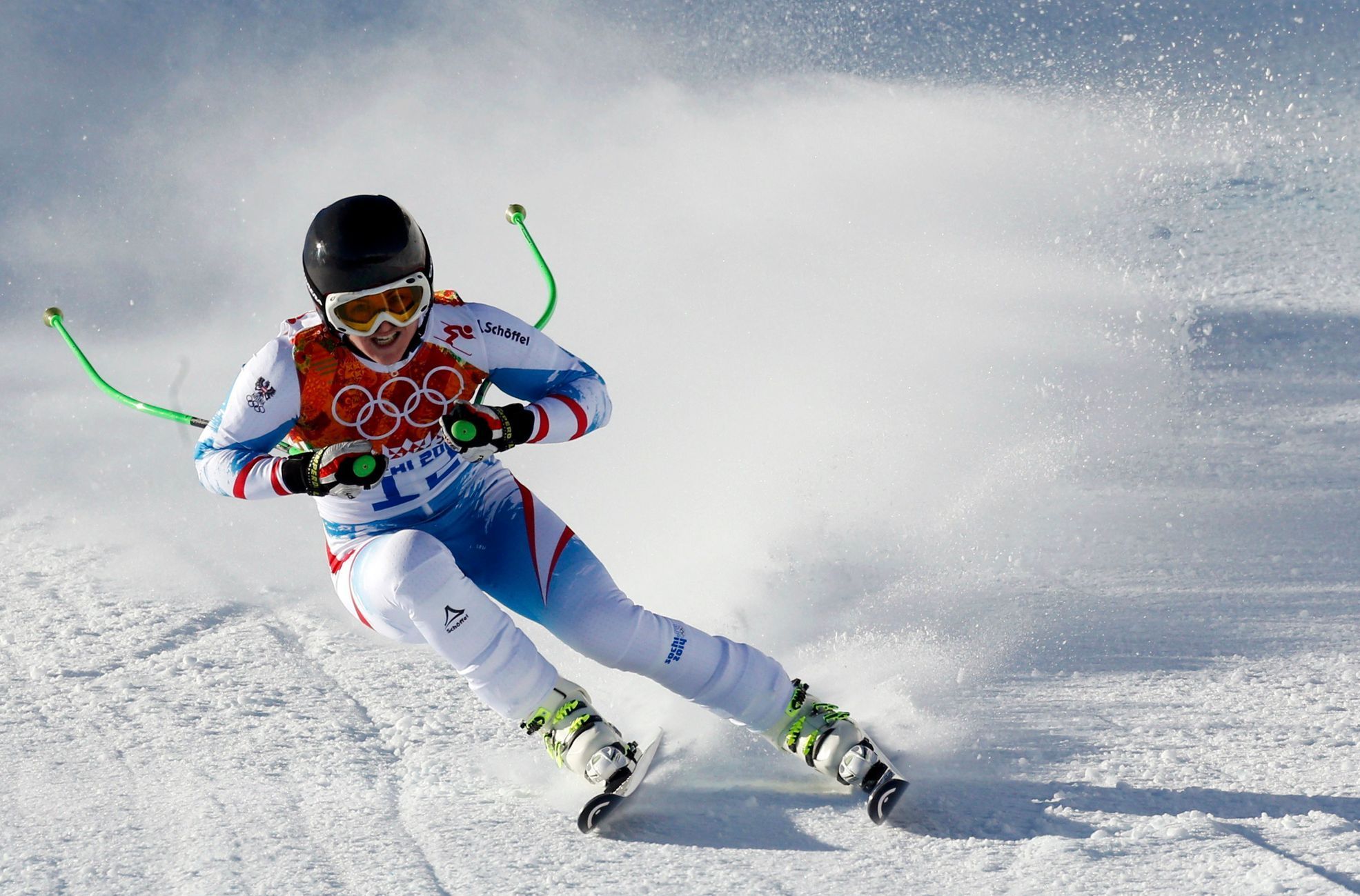 Soči 2014: Elisabeth Goergl, AUS (alpské lyžování)