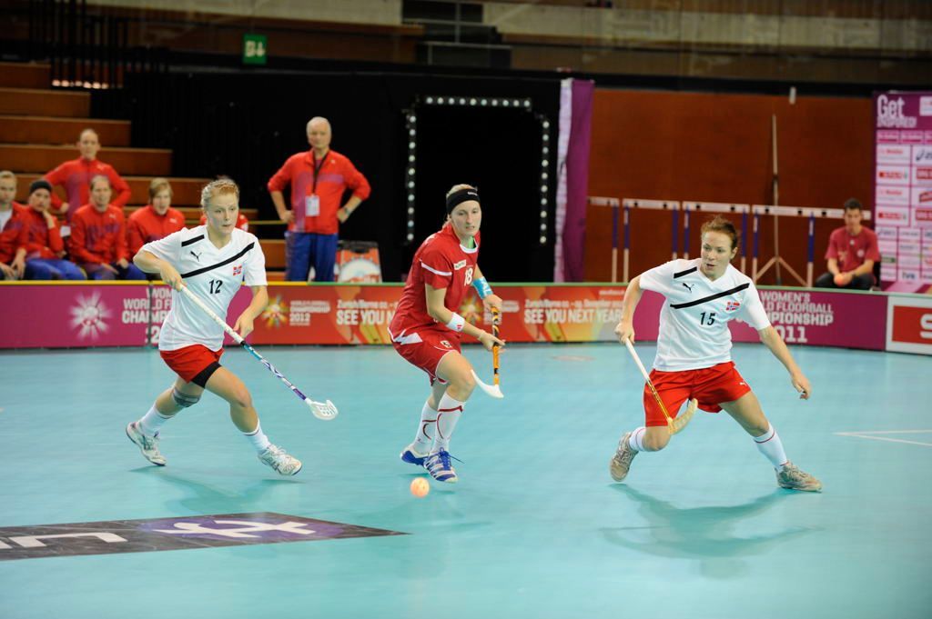 MS ve florbale žen: ČR - Norsko