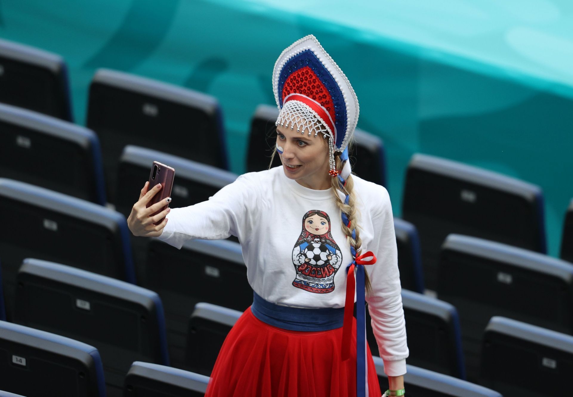 Fanoušci na Euru 2020: Rusko