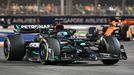 George Russell (Mercedes) ve VC Singapuru F1 2023