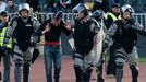 Partizan Bělehrad - Crvena Zvezda Bělehrad: policie