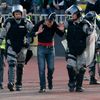 Partizan Bělehrad - Crvena Zvezda Bělehrad: policie