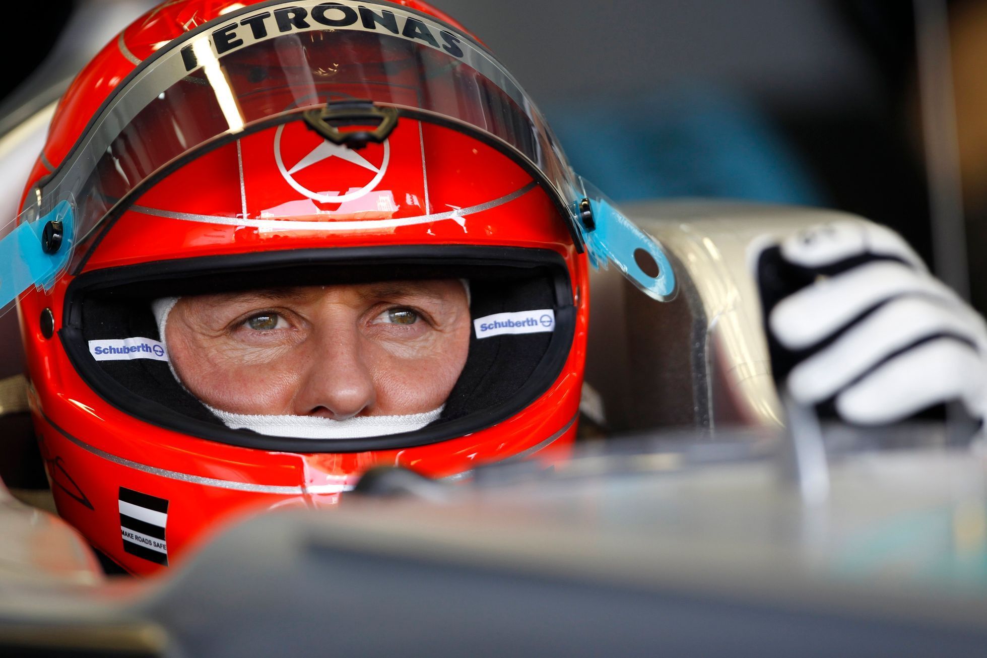 Michael Schumacher za volantem mercedesu GP