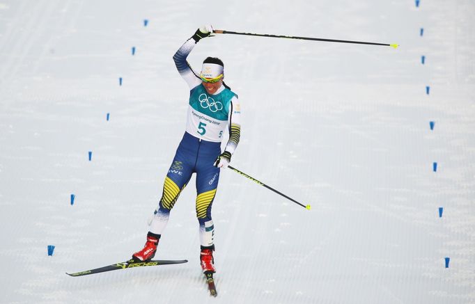 ZOH 2018, skiatlon Ž: Charlotte Kallaová