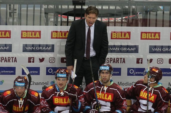 Sparta vs. Hradec Králové, extraliga (Uwe Krupp)