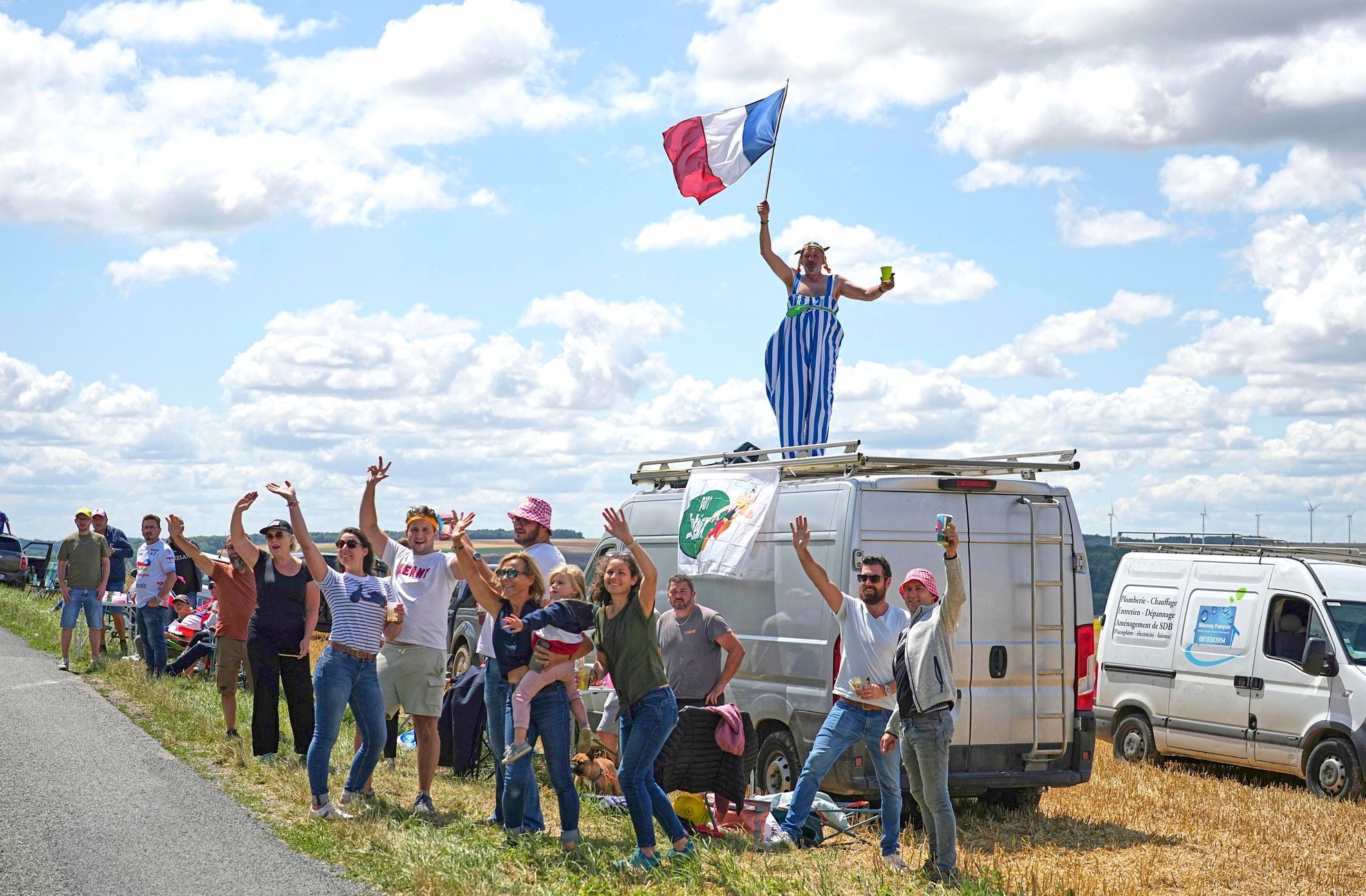 Tour de France. cyklistika, závod, 2025, fanoušci