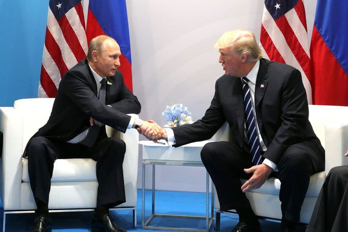 Vladimir Putin a Donald Trump (2017-2021)