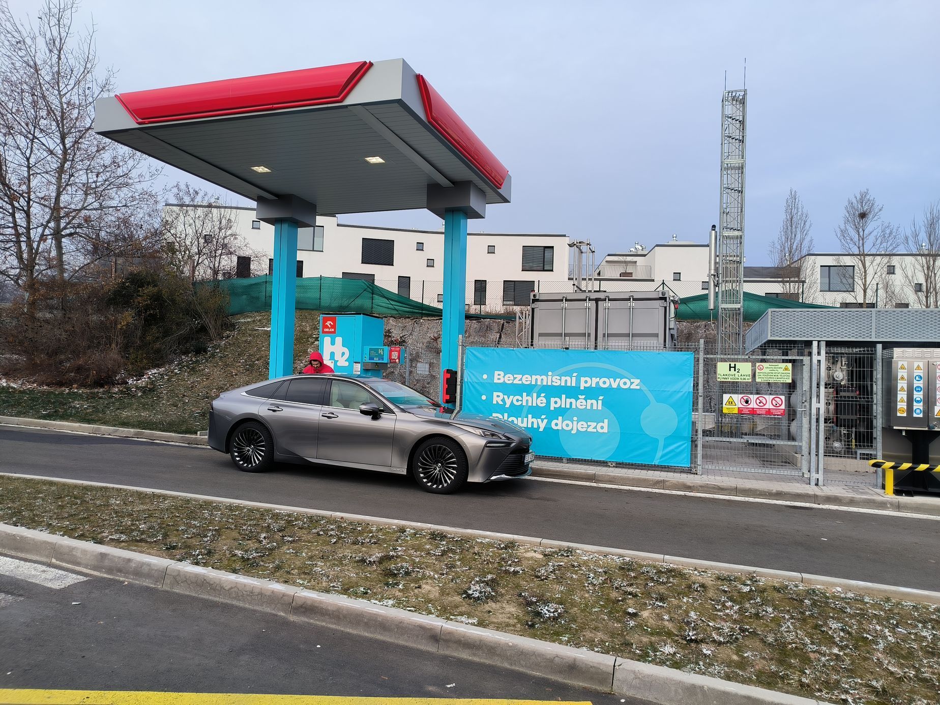 Vodíková stanice Praha Barrandov