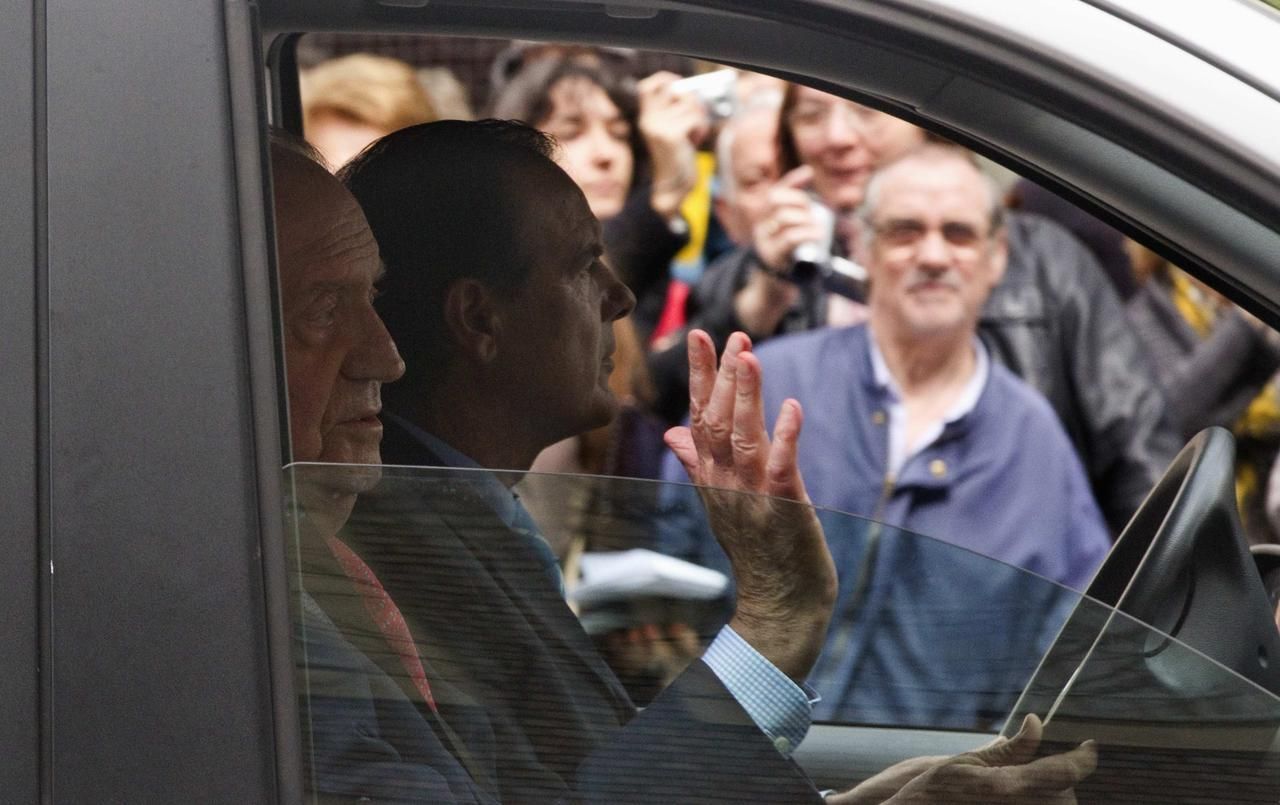 Španělský král Juan Carlos opouští nemocnici