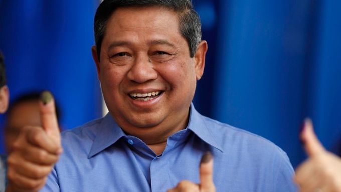 Staronový prezident Susilo Bambang Yudhoyono