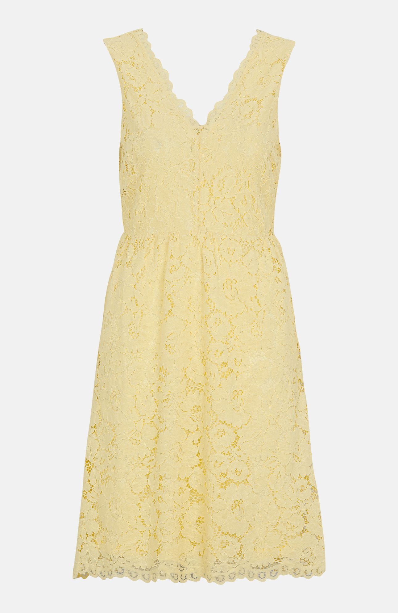 Krajkové šaty, žena