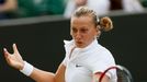 Petra Kvitová postoupila do čtvrtfinále Wimbledonu 2014