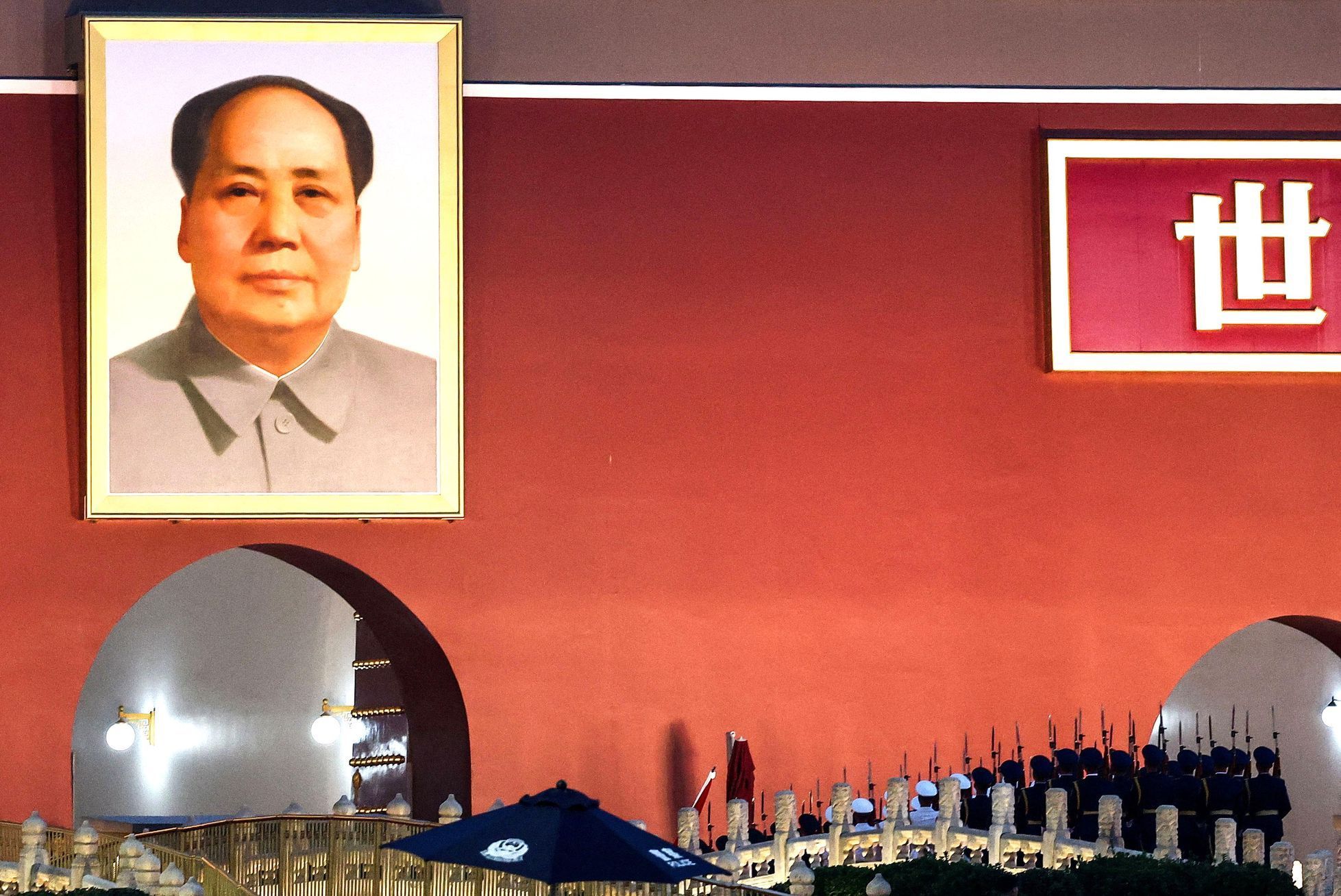 Čína, Národní den, Hong Kong, Mao Ce-tung, vojenská přehlídka, dovolené státní svátek, oslava, zlatý týden