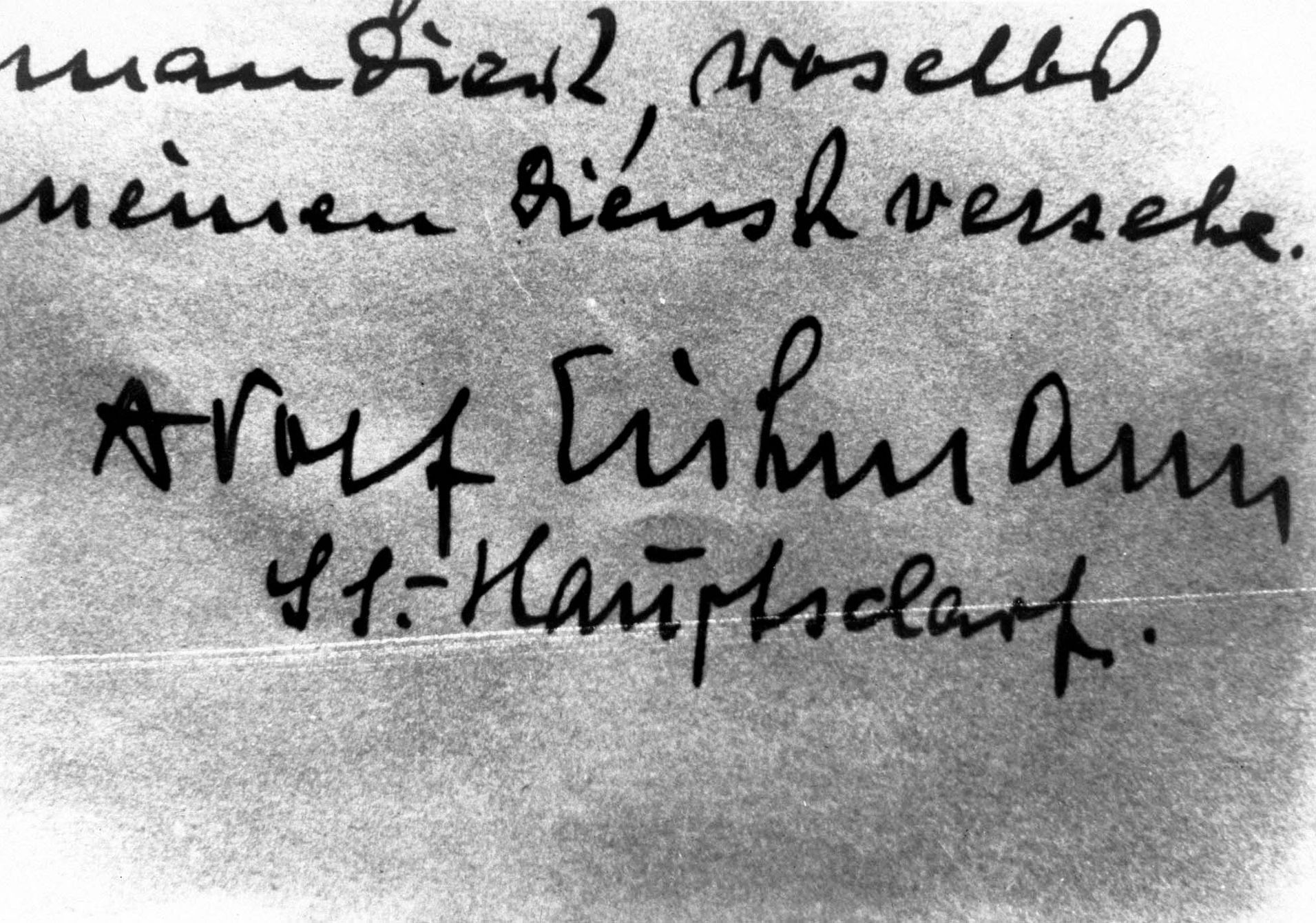 Jednorázové užití / Fotogalerie / Před 60 lety začal v Izraeli soud s nacistickým zločincem Adolfem Eichmannem