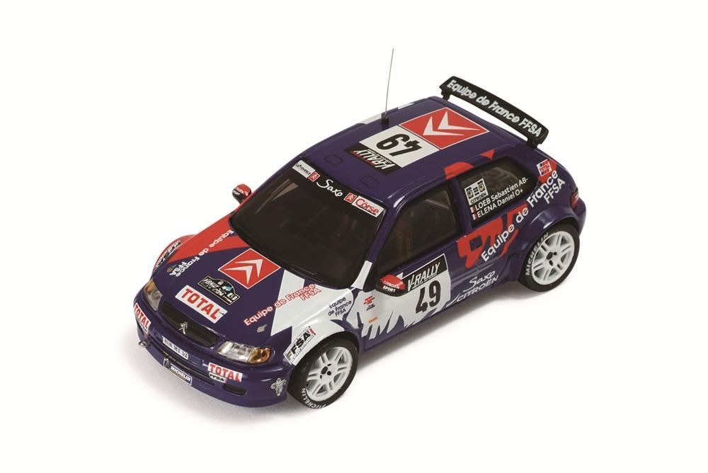 MS v rallye: Sébastien Loeb, Citroën Saxo Kit Car 1999