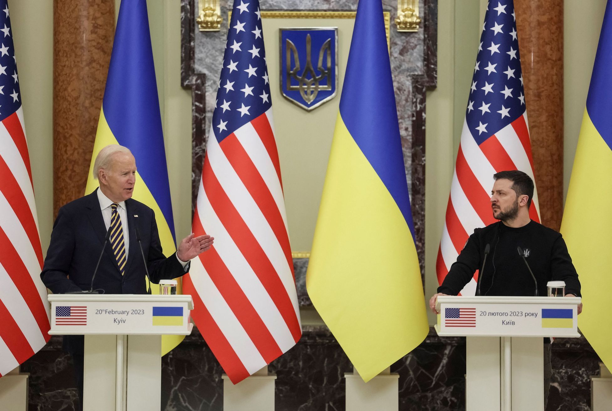 Joe Biden, Volodymyr Zelenskyj, USA, Ukrajina