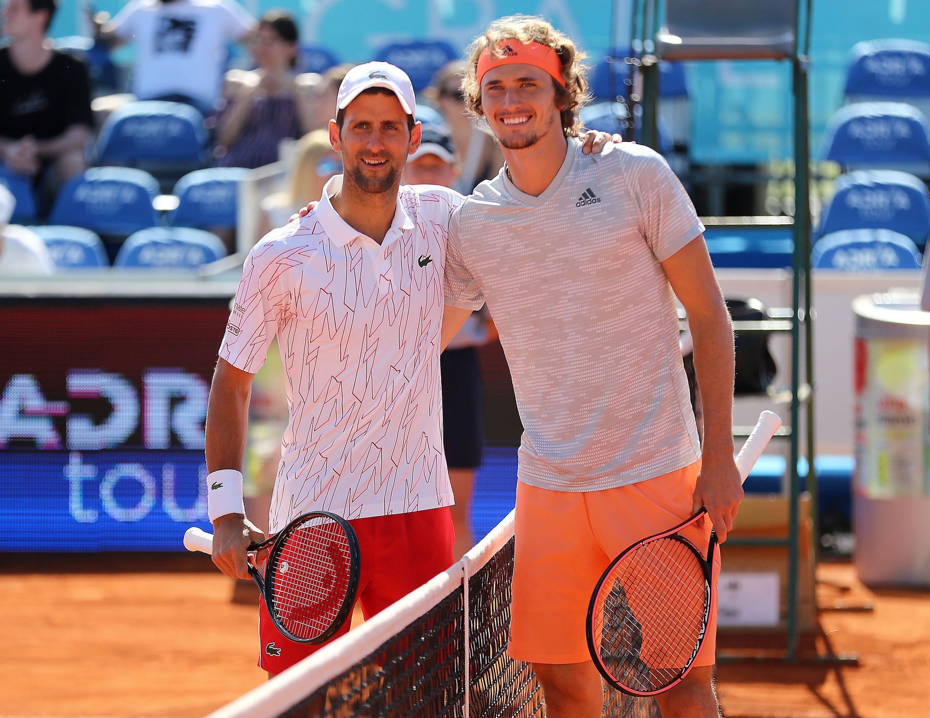 Tenisová Adria Tour 2020: Novak Djokovič a Alexander Zverev