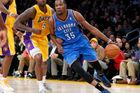 Trápení Lakers pokračuje, Durant zazářil 42 body