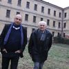 Luděk Navara (vlevo) a Miroslav Kasáček, kteří za sdruení Paměť připravili konferenci o budoucnosti bývalé věznice v Uherském Hradišti