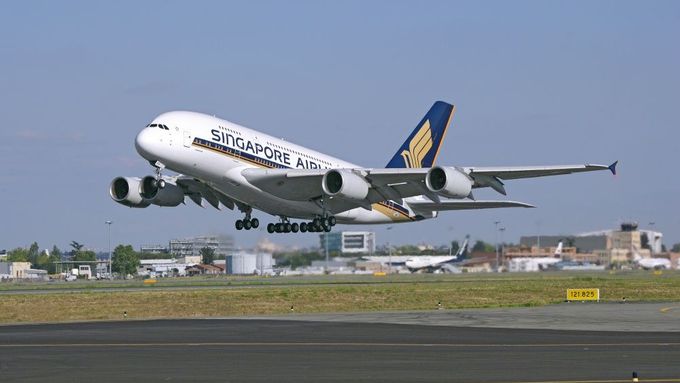 Vzdušného obra zatím vlastní jen jediné aerolinky - Singapore Airlines.