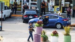 Přestřelka ve městě Culiacán v Mexiku.
