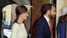 Pippa a James Middletonovi, sourozenci vévodkyně Kate