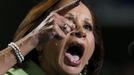 U.S. Rep. Nydia M. Velazquez (D-NY) addresses delegates during the first day of the Democratic National Convention in Charlotte, North Carolina September 4, 2012. REUTERS/Eric Thayer (UNITED STATES - Tags: POLITICS ELECTIONS) Published: Zář. 4, 2012, 11:35 odp.