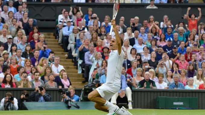 Zažije Roger Federer podobnou radost i za měsíc?