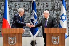 Hamás je teroristická organizace, řekl Miloš Zeman na návštěvě Izraele