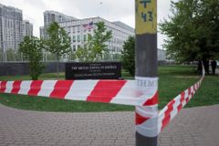 Na americkém velvyslanectví v Kyjevě vybuchla bomba, útočník ji v noci hodil do areálu