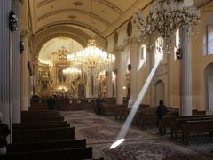Arménský kostel v Istanbulu. Tato křesťanská menšina to v Turecku neměla nikdy lehké