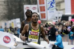 Pražský půlmaraton ovládl Tadese, ovšem bez rekordu