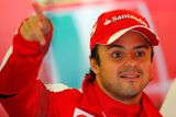 V boxech se Felipe Massa ještě smál,...