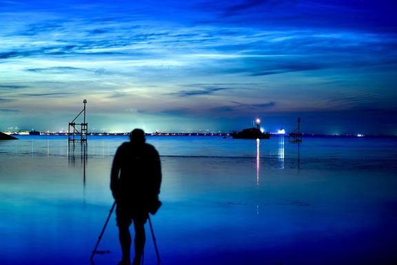 Obloha nad jižním pobřežím Anglie nabídla v uplynulých dnech podívanou, která vypadá jako vystřižená ze science fiction.
