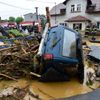 povodně, záplavy, přívalový déšť, hasiči, Olomoucký kraj