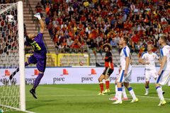 Živě: Belgie - Česko 2:1, Souček v závěru nenapodobil Krmenčíka a trefil jen tyčku