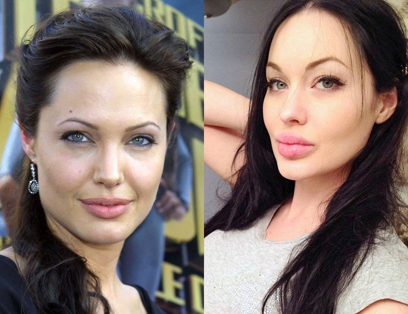Dvojníci Angelina Jolie
