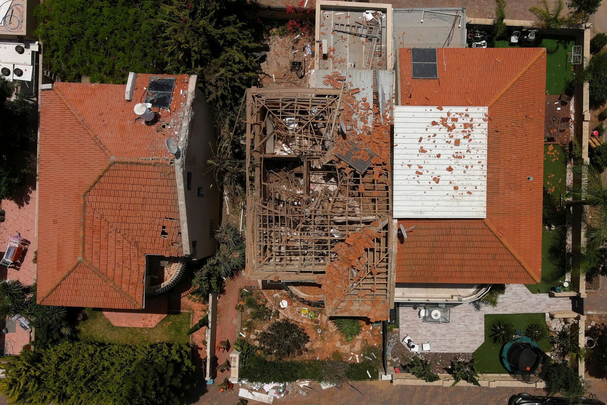 izraelsko-palestinský konflikt rakety pásmo gazy jeruzalém