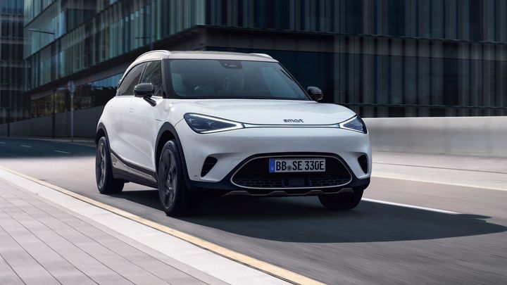 Čínské zmrtvýchvstání Smartu. Elektrické SUV #1 má základ Geely a design Mercedesu; Zdroj foto: Smart