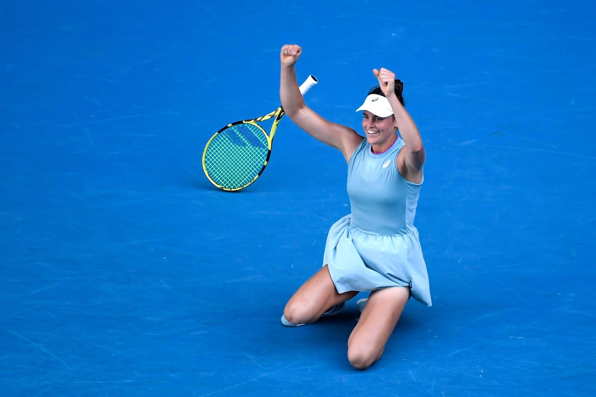 Australian Open 2021, semifinále (Jennifer Bradyová)