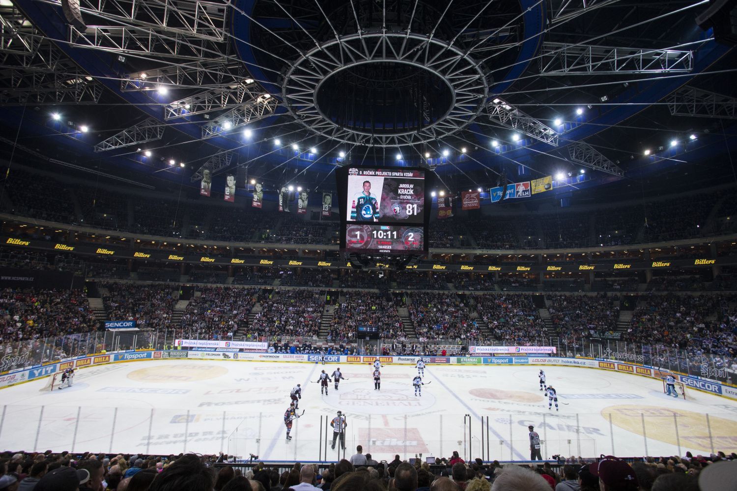 TELH, Sparta-Plzeň: O2 arena