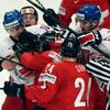 Hokej, MS 2013, Česko - Švýcarsko: bitka