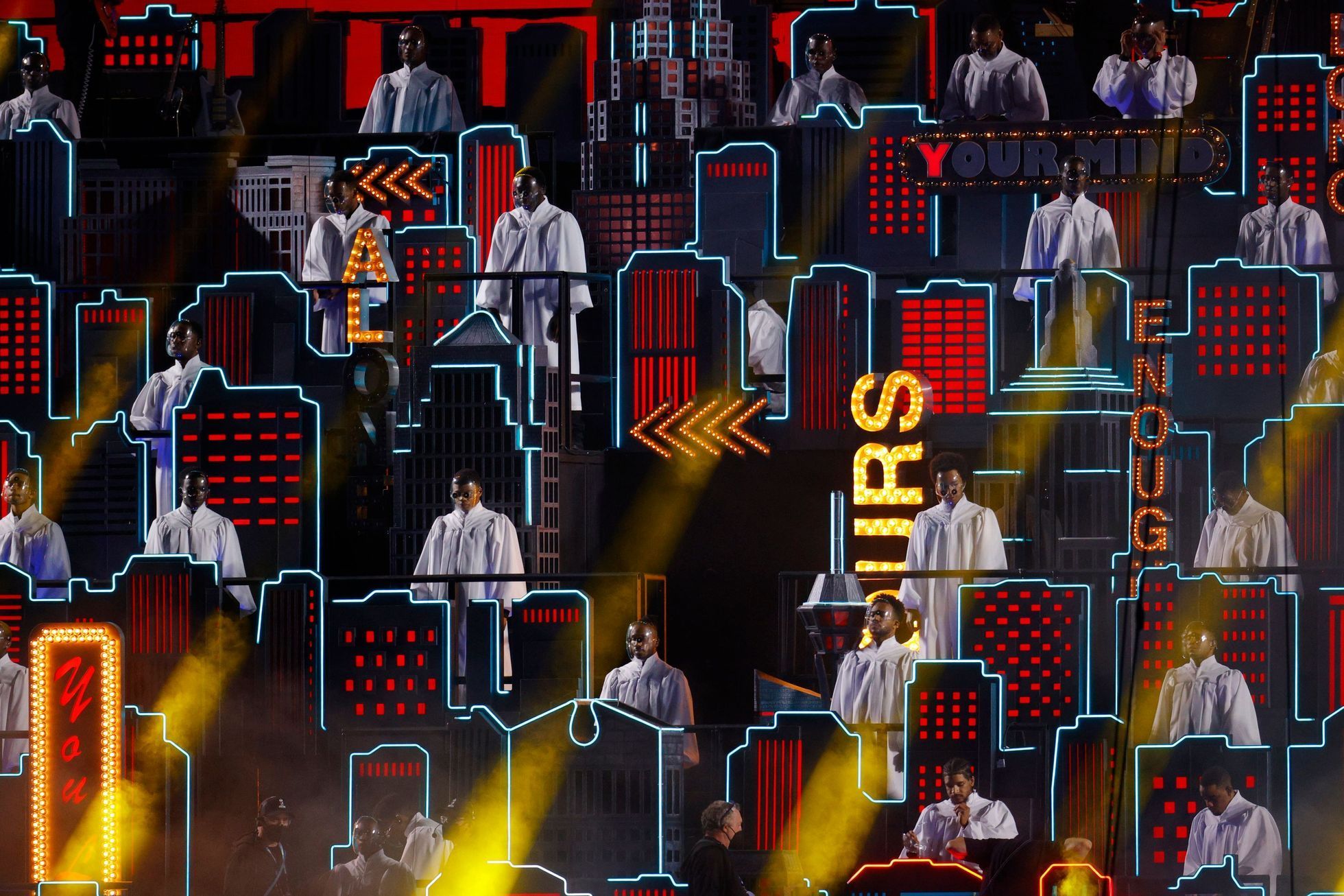 Super Bowl LV 2021 - poločasová show zpěváka The Weeknd