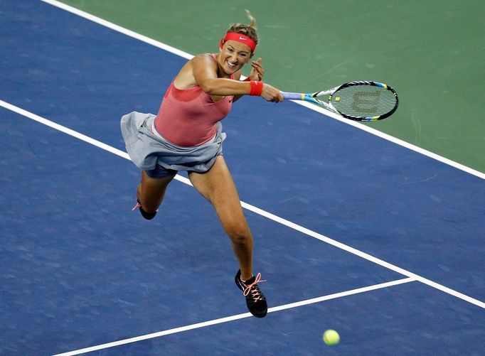 Viktoria Azarenková na tenisovém US Open 2013