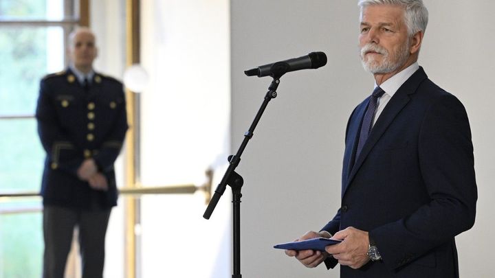 Pavel k diplomatům mluvil o Ukrajině i Blízkém východě. Ruského velvyslance nepozval