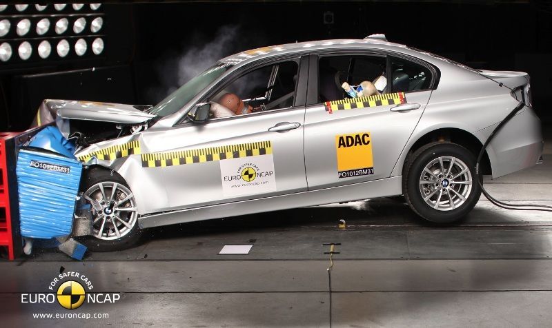 Crash test BMW 3 2012