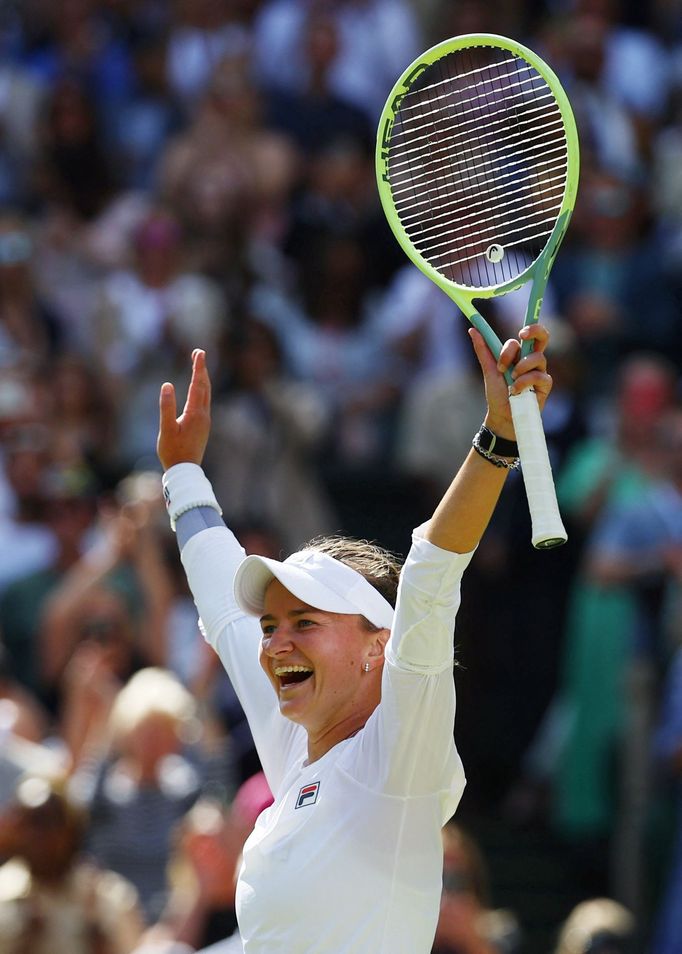 Wimbledon 2024, finále žen - Barbora Krejčíková