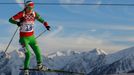 Soči 2014, biatlon, 15 km Ž: Darja Domračevová, Bělorusko